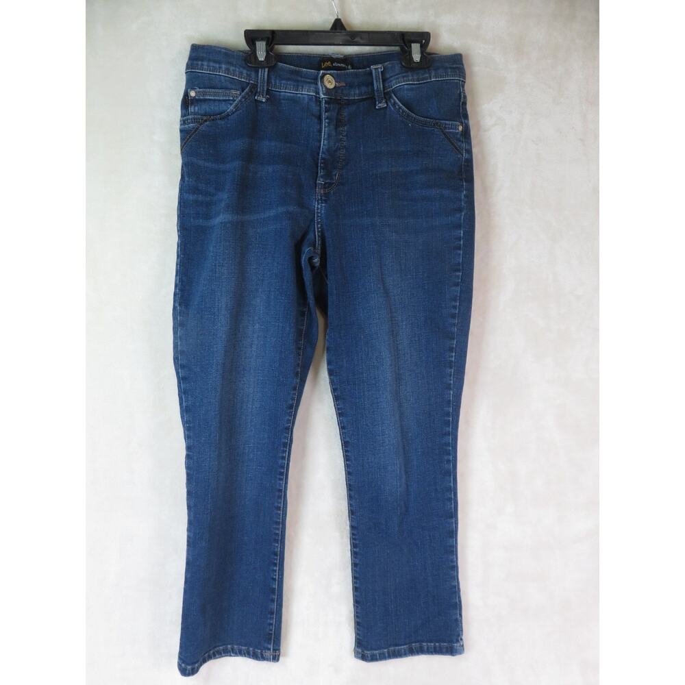 Lee Slimming Fit Jeans Women's Size 10 Medium Wash Skinny
